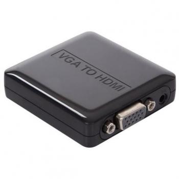 Convertidor VGA a HDMI con Audio y Alimentación USB