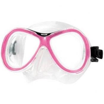 Seac Masque Capri MD visages taille Medium, un verre trempé