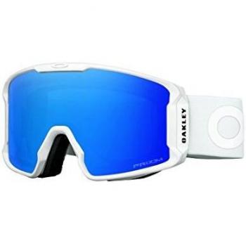 Oakley Line Miner Gafas Deportivas, Hombre, Blanco,Azul, 99
