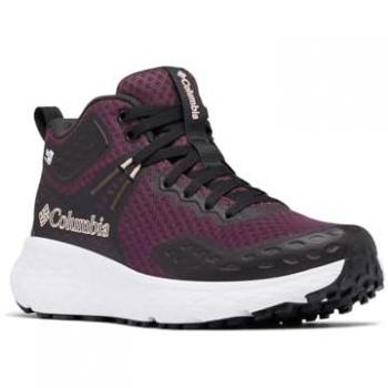 Zapatillas de montaña Columbia Konos™ TRS Outdry™ Mid morado mujer, impermeables, con tecnología Outdry™, suela de alta tracción, diseño ligero y cómodo, ideal para senderismo y actividades al aire libre