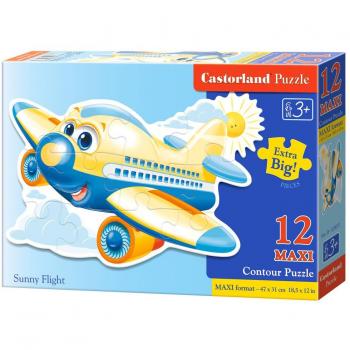 Rompecabezas Castorland Vuelo Soleado - 12 piezas