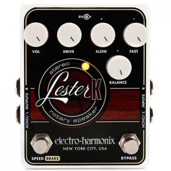 Electro Harmonix Lester K Stereo Rotary Speaker Simulator for Keyboard and Guitar