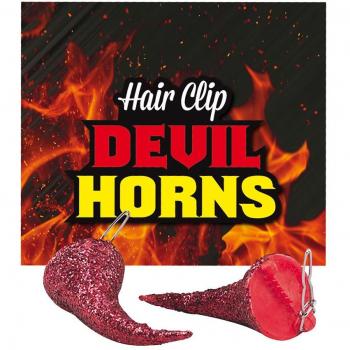 Bristol Novelty BA915 Devil Horn Hair Clips, One Size