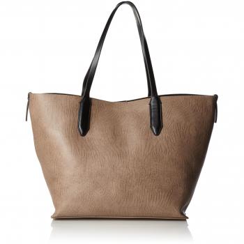 PIECES - Pcsonia Shopper, Henkeltasche Mujer, Braun