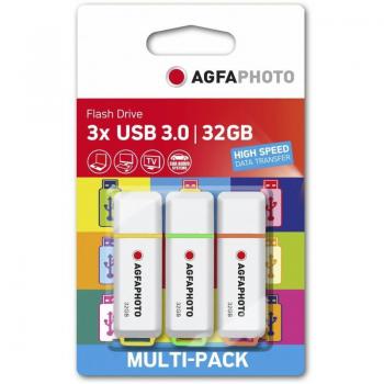 Memoria USB 3.2 Gen 1 de 32GB en colores surtidos con reproductor MP3