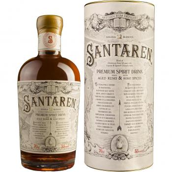 Ron Santarén 12 Años Edición Especial de 70 cl (Pack de 3 botellas)