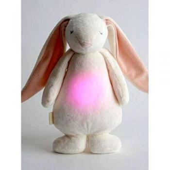 Luz y Sonido Conejo Moonie Powder con Melodía y Orejas Rosas