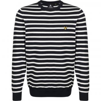 Lyle & Scott Breton Stripe Jersey Dark Navy