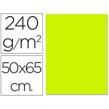 Liderpapel CX41 - Cartulina, 50 x 65 cm, color verde pistacho