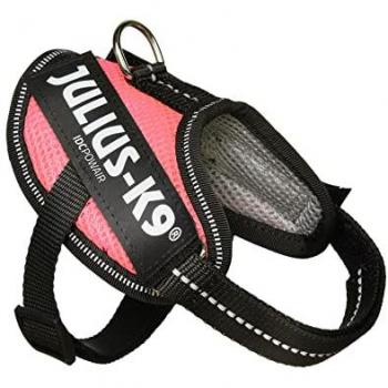 Arnés IDCÂ® Powair para Perros - Tamaño 2XS, Ligero y Transpirable, Color Rosa