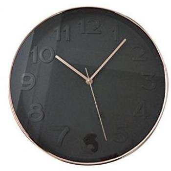 Reloj de Pared CMP IBERICA Negro 30,5 cm - Diseño Sofisticado y Silencioso