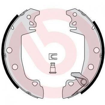Kit de zapatas de freno BREMBO S 61 537 para frenos de tambor