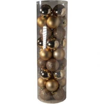 Adornos de Navidad - Juego de 40 bolas colgantes Plata