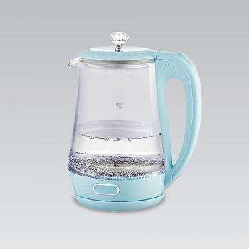 Hervidor eléctrico de vidrio azul Maestro MR-052
