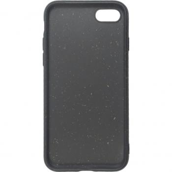 Funda Biodegradable Antibacteriana eSTUFF para iPhone SE/8/7, Material 100% Biológico, Color Negro