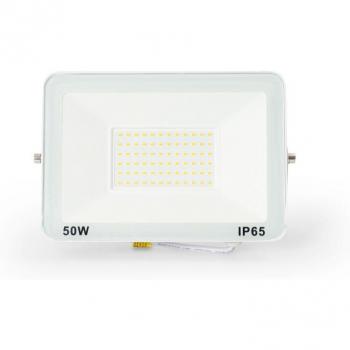 Proyector LED Exterior 50W - 95lm/W - IP65 - Blanco