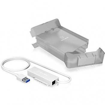 ICY BOX IB-AC705-6G - Carcasa USB 3.0 Type-A Blanco