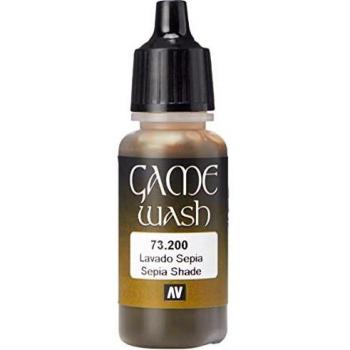 Model Color Vallejo 73200 Sepia Shade Wash 17ml