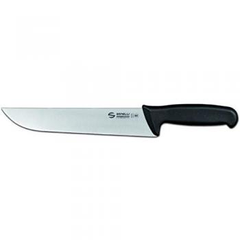 Cuchillo Francés Profesional de Acero Inoxidable 24 cm con Mango Ergonómico Negro