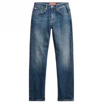 Jeans Vintage Slim Straight Azul Mercer para Hombre
