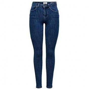 Only Power Life Mid Waist Push Up Skinny Jeans
