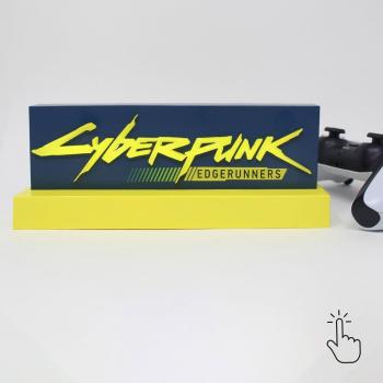 Lámpara LED Neón Inalámbrica Recargable Cyberpunk Edgerunner 22 cm Multicolor