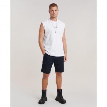 Bermudas G-Star Raw Bronson 2.0 Slim Chino para Hombre, Corte Ajustado, Color Marino (Salute)