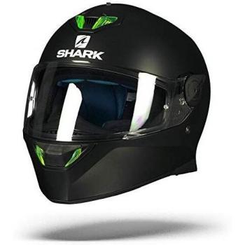 SHARK NC Casco per Moto, Unisex-Adult, Negro, L