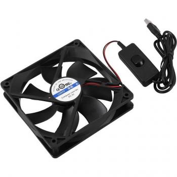 Soporte de Radiador para TV y Notebook con Ventilador USB Silencioso 5V - Enfriador de Refrigeración