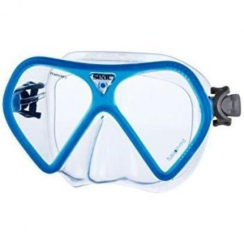 SEAC Fusion MD Máscara, Unisex, Azul Claro, No Talla