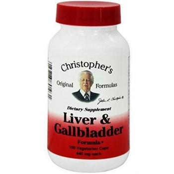 Dr christopherzs liver and gall bladder 425 mg 100 vegetarian capsules