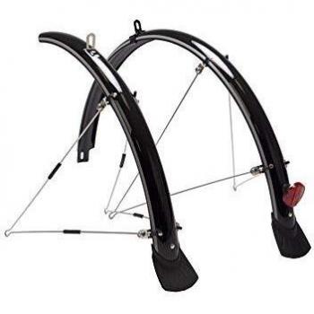 XLC MG-F02 Juego DE Guardabarros 26 60mm Guardapolvos, Adultos Unisex, Negro