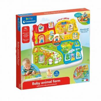 Clementoni Baby Farm-Granja de Animales con Luz y Sonido
