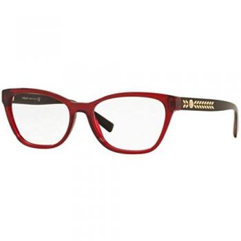 Ray-Ban Women's's 0VE3265 Optical Frames Transparente Red), 54