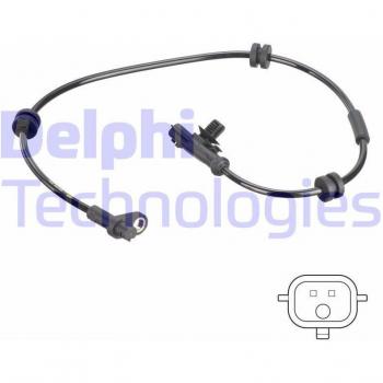 Sensor de ABS DELPHI SS20766 - Sensor de velocidad de la rueda, compatible con diferentes modelos de vehículos, alta precisión en la medición, fácil instalación, durabilidad garantizada