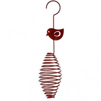Comedero para Pájaros Trixie - Soporte Espiral con Pájaro, Ø 7 x 35 cm