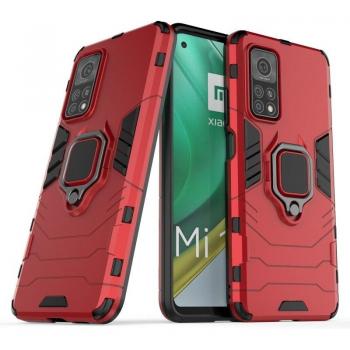 Funda Magnética Con Anillo Para Móvil Xiaomi Mi 10T/Mi 10T Pro - Carcasa Magnética Antigolpes Resistente Rígida Dura con Soporte para Coche y Ver Multimedia Manos Libres