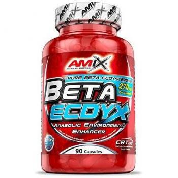 AMIX - Complemento Alimenticio - Beta Ecdyx - 90 Tabletas - Estimula la Testosterona - Elaborado con Cyanotis Arachnoidea - Aumenta la Masa Muscular - Complemento Deportivo