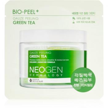 Neogen Dermalogy Bio-Peel+ Gauze Peeling Green Tea Exfoliating Cotton Pads for Radiance and Hydration 1 pc