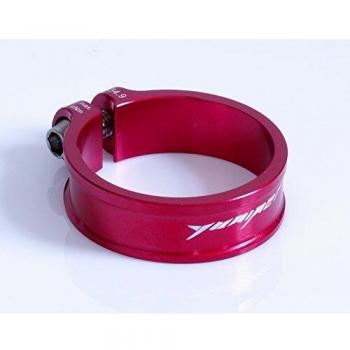 Yuniper Ultralight 9,1 g Abrazadera 34,9 mm Seat Post Clamp Rojo Red.