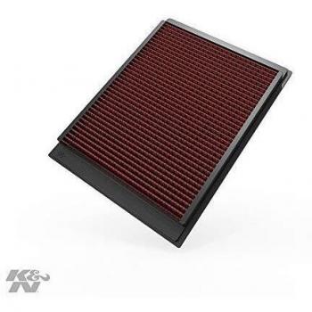 K&N 33-2333 Filtro de Aire Coche, Lavable y Reutilizable