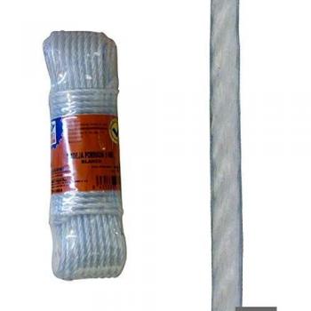 PROFER HOME - Cuerda Pe Forrada 5 Mm Blanco Profer Home 20 M