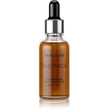 Tan-Luxe Illuminating Self-Tan Drops for Face - Medium/Dark 10ml