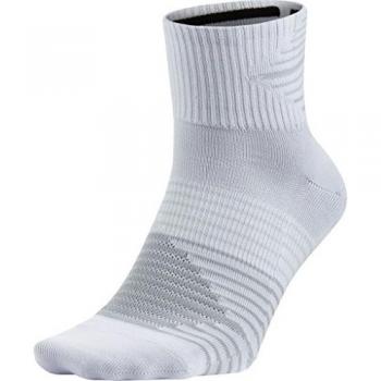 Nike Running DRI-FIT Lightweig, Calcetines para Hombre, Blanco