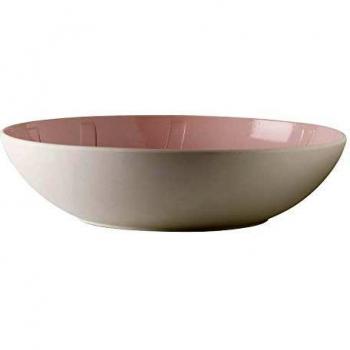 Villeroy & Boch It's My Match Fuente para Servir Leaf, 26 cm, Porcelana Premium, Rosa