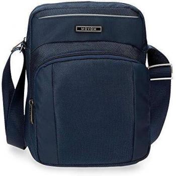 Movom Clark Bandolera Grande Portatablet 9 Azul 22x27x10 cms Poliéster