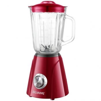 Batidora picadora de sobremesa con jarra de cristal Silvano® SL-4117