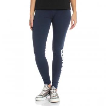 Converse Leggings Core Wordmark Nighttime Navy, Frauen:L