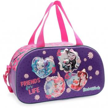 Enchantimals 2313361 In The Woods Bolsa de Viaje 44 cm, 24.2 litros, Morado