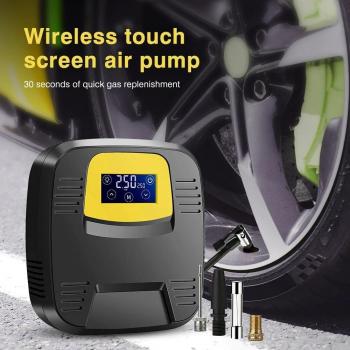 Bomba de Inflado Digital 150PSI para Neumáticos de Auto, Compresor Portátil 12V con Luz LED para Motocicleta y Bicicleta